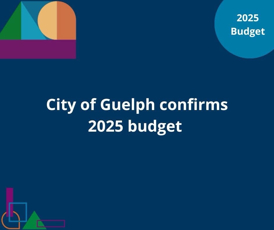 City of Guelph Confirms 2025 Budget