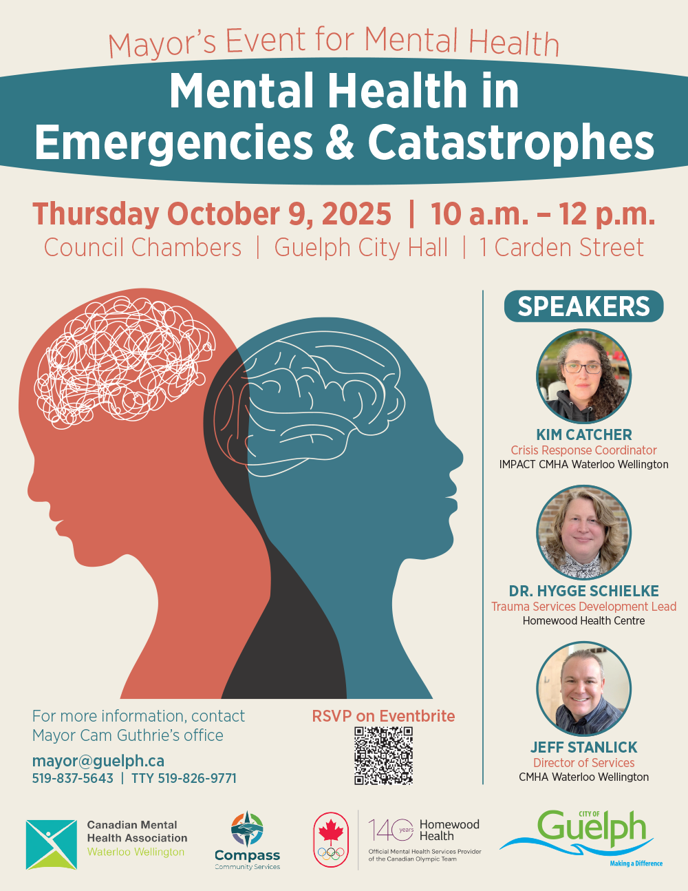 Mayor’s Event for Mental Health on October 9